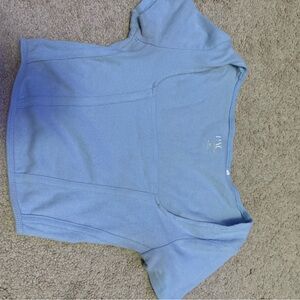PacSun Light Blue Crop Top